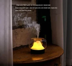 Aromatherapy Diffuser Lamp - Mountain View Design