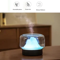Aromatherapy Diffuser Lamp - Mountain View Design