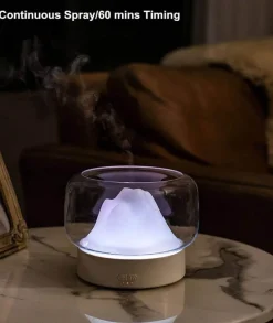 Aromatherapy Diffuser Lamp - Mountain View Design