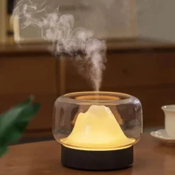 Aromatherapy Diffuser Lamp - Mountain View Design