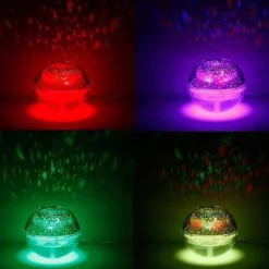 Aromatherapy Diffuser with Colorful Sky Lamp - Humidifier Night Light