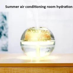 Aromatherapy Diffuser with Colorful Sky Lamp - Humidifier Night Light