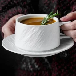 Asahi Cliff Ridge Tasse – Robuste Kaffeetasse aus Keramik