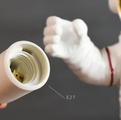 Astronaut Table Lamp - Minimal Resin Design