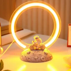 Astronauten-Fahrrad-Nachtlicht – Weltraum-Dekor