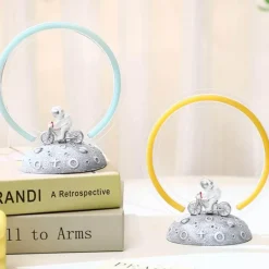 Astronauten-Fahrrad-Nachtlicht – Weltraum-Dekor