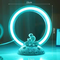 Astronauten-Fahrrad-Nachtlicht – Weltraum-Dekor