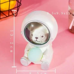 Astronauten-LED-Nachtlicht – süßes Haustier-Dekor für Kinder