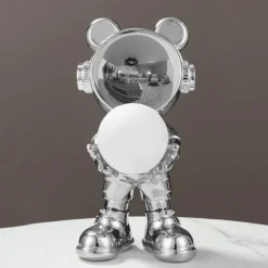 Astronauten-Mond-Tischlampe – Nachtlicht mit Weltraummotiv