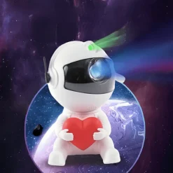 Astronauten-Sternenprojektor – Galaxie-Nachtlicht für Kinder