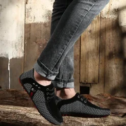 Atmungsaktive Mokassin-Loafer für Herren – bequeme Freizeit-Sneaker