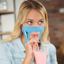 Atmungsaktive Trinkmaske – Gesichtsbedeckung mit bequemer Passform