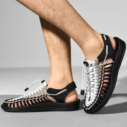 Atmungsaktive Unisex-Strandschuhe – ausgehöhlte Sommerschuhe