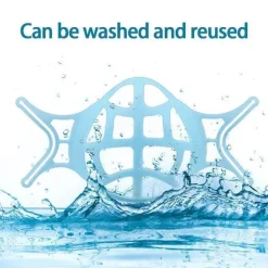 Atmungsaktiver 3D-Gesichtsmaskenfilter aus Silikon – komfortabler Luftstromschutz