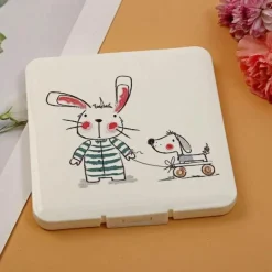 Aufbewahrungsbox für Cartoon-Masken – süßer Organizer für Masken