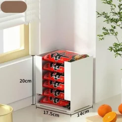 Aufbewahrungsbox für Snacks in der Küche – ordentlicher Lebensmittelbehälter