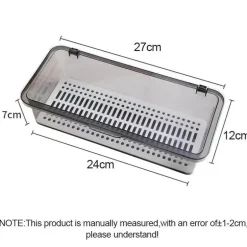 Aufbewahrungsbox für Teeservice – Organizer-Etui mit Deckel und Löffel