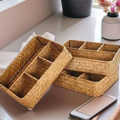 Aufbewahrungskorb aus Rattan – Stilvolle Organizer-Lösung