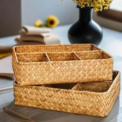 Aufbewahrungskorb aus Rattan – Stilvolle Organizer-Lösung