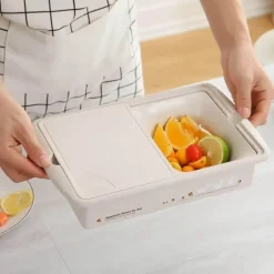 Aufbewahrungskorb für Schneidebretter – Multifunktionaler Küchen-Organizer