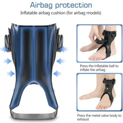 Aufblasbare Knöchelbandage – Airbag-Fußstabilisatorstütze