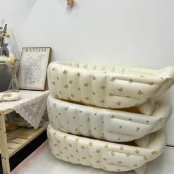 Aufblasbare Mini-Badewanne – Little Swimmer Babybadewanne für Kinder