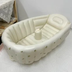 Aufblasbare Mini-Badewanne – Little Swimmer Babybadewanne für Kinder