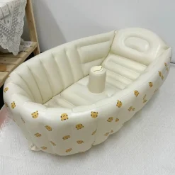Aufblasbare Mini-Badewanne – Little Swimmer Babybadewanne für Kinder