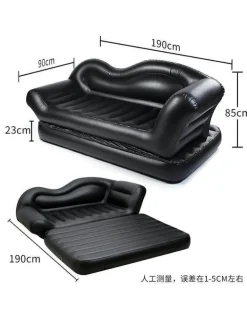 Aufblasbares Doppel-Liegesofa – Bequeme Lazy Couch für den Heimgebrauch