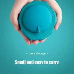 Aufblasbares Nackenkissen – leicht aufzupumpendes Reisestützkissen