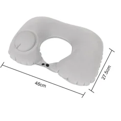 Aufblasbares Nackenkissen – leicht aufzupumpendes Reisestützkissen