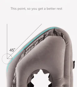 Aufblasbares Reisekissen – Bequeme Kopfstütze für unterwegs