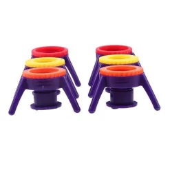 Auslaufsichere Kronkorkenständer - 6er-Pack