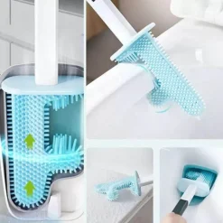 Auslaufsichere Toilettenbürste – flexibles, gründlich reinigendes Badezimmerwerkzeug