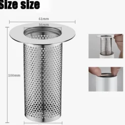 Auslaufsicherer Abflussfilter – Schutz für die Küchenspüle