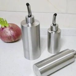 Auslaufsicherer Öltopf aus Edelstahl – Gewürzbehälter für die Küche