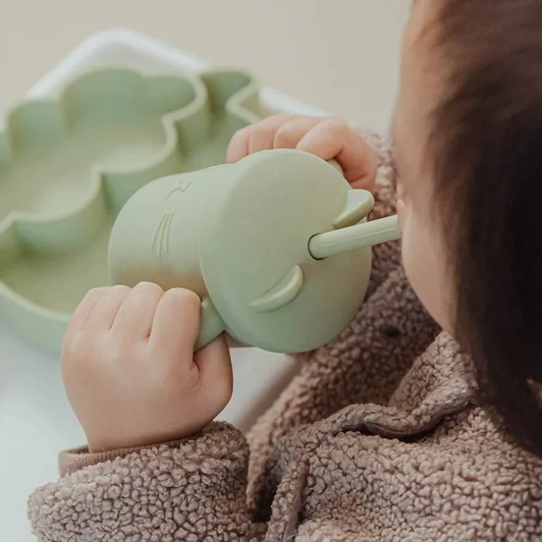 Auslaufsicherer, süßer Baby-Futterbecher