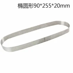 Ausstecher aus Edelstahl – vielseitige Form für Kuchen, Kekse und Pizza