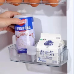 Ausziehbare Kühlschrankregal-Organizer – 4-teiliges Trenner-Set für einfache Aufbewahrung