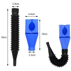 Ausziehbarer Flüssigkeitstransfertrichter – Einfüllhilfe zum Betanken von Autos