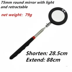 Ausziehbarer LED-Inspektionsspiegel – Mehrzweckwerkzeug