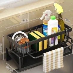 Ausziehbarer Spülbecken-Organizer – Einfache Aufbewahrungslösung für die Küche