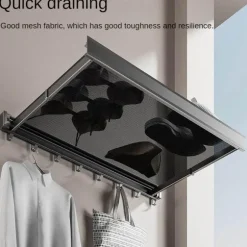 Ausziehbarer Wäscheständer – platzsparender Organizer