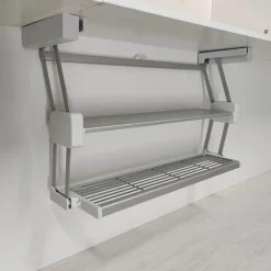 Ausziehbares Küchenschrank-Organizer-Regal – platzsparende Aufbewahrungslösung