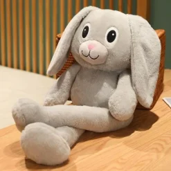 Ausziehbares Plüsch-Cartoon-Kaninchenspielzeug - Weiches Stofftier