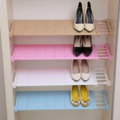 Ausziehbares Schrank-Organizer-Regal – platzsparende Aufbewahrungslösung