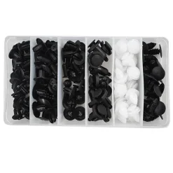 Auto-Befestigungsstift-Nietclip-Kit - 100-teiliges Stoßstangenzubehör