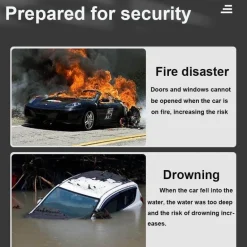 Auto-Fluchtwerkzeug - Notfall-Sicherheitshammer