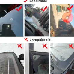 Autoglas-Reparaturwerkzeug – Windschutzscheiben-Befestigungssatz