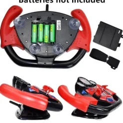 Auto-Lenkrad-Spielzeug – Elektrisches Simulationsspielset für Kinder